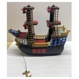 Mattel Pirate Ship toy-18" across