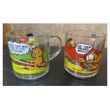 1980 McDonalds Garfield mugs
