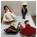 Vintage Madame Alexander dolls incl GWTW Rhett