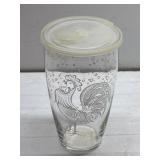 RARE vintage Libbey Rooster shaker
