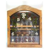 Vintage spice rack