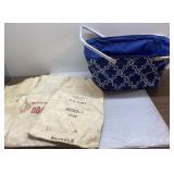 Coin bags & basket