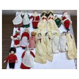 Vintage porcelain dolls