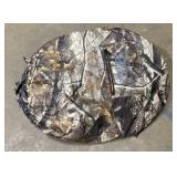 Pop up shelter camo backpack