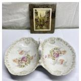 New Orleans on slate & trinket dish