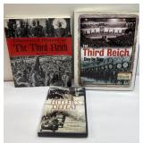 The Third Reich books & Hitler DVD