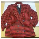 Vintage W/ TAGS Houndstooth coat 8