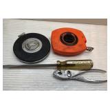 Tape measures & tools