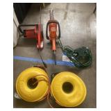 Hose reels, power trimmers more