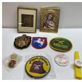 Embroidered patches, Shriners, religious, more