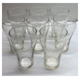 Vintage Coca Cola glasses