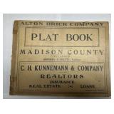 Antique Madison County Illinois Plat Book