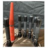 Mag Lite flashlights & cones-not tested