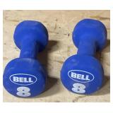 Bell 8 hand weights