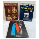 Books on Civil War, movies more