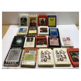 Vintage 8-tracks incl Loretta Lynn, some SEALED