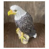 Resin eagle 13" tall