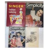 Vintage sewing & more books