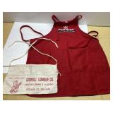 Purina apron & vintage nail apron