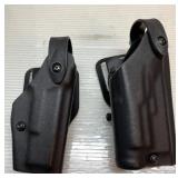 Hard plastic holsters