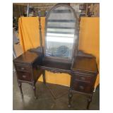 Antique vanity