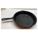 Cast iron skillet marked St Louis