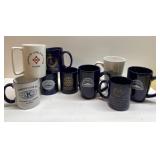 Vintage mugs-Missouri Athletic Club, Kiwanis, more