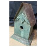 Neat wood birdhouse