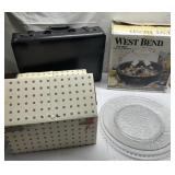 West Bend popcorn popper & more