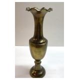 Vintage brass vase