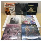 Vintage vinyl records