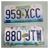 1990s Illinois license plates