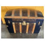 Antique steamer chest