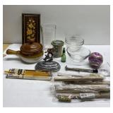 Wire brushes, bowls, baseball & more