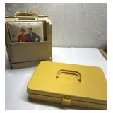 Vintage sewing boxes & patterns