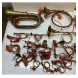 Vintage brass horns (decorative) all sizes!