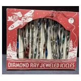 Antique Diamond Ray Jeweled Icicles