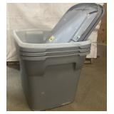 4 totes with lids 4 totes with lids