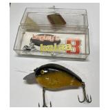 Vintage fishing lure-Bagley's Balsa Wood Vintage fishing lure-Bagley's Balsa Wood