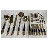 Mid century mod Siam S. Thailand Brass & Rosewood Mid century mod Siam S. Thailand Brass & Rosewood