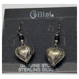 Cellini Sterling Silver & genuine stone earrings Cellini Sterling Silver & genuine stone earrings