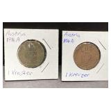 1816 Austria coins 1816 Austria coins