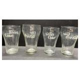 Vintage Coca Cola glasses Vintage Coca Cola glasses