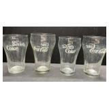 Vintage Coca Cola glasses