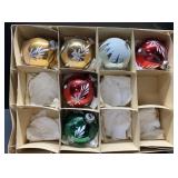 Antique glass Christmas ornaments