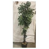 6 foot tall faux tree