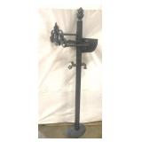 Lightweight alumimum hose spicket & holder Lightweight alumimum hose spicket & holder