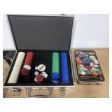 Poker chip sets Poker chip sets