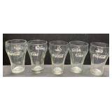 Vintage Coca Cola glasses Vintage Coca Cola glasses