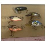 Vintage fishing lures-Wiggle Wart, Japan & more